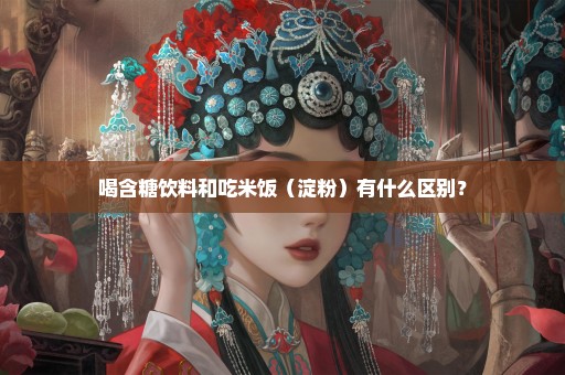 喝含糖饮料和吃米饭（淀粉）有什么区别？