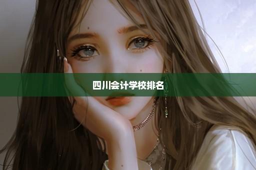 四川会计学校排名