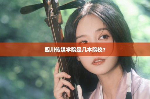 四川传媒学院是几本院校？