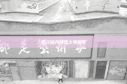 四川省内师范大学排名