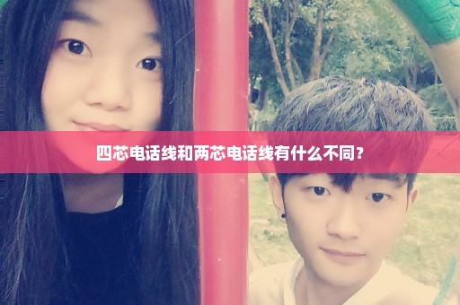 四芯电话线和两芯电话线有什么不同？