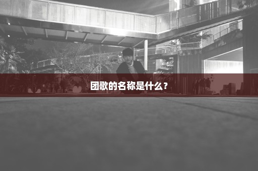 团歌的名称是什么？