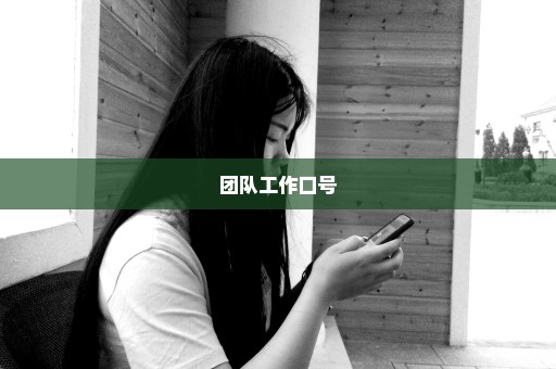 团队工作口号