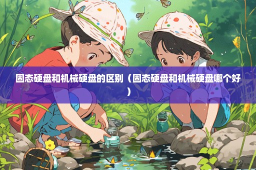 固态硬盘和机械硬盘的区别（固态硬盘和机械硬盘哪个好）