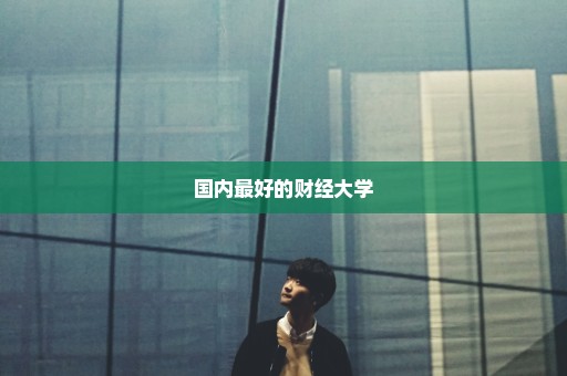 国内最好的财经大学