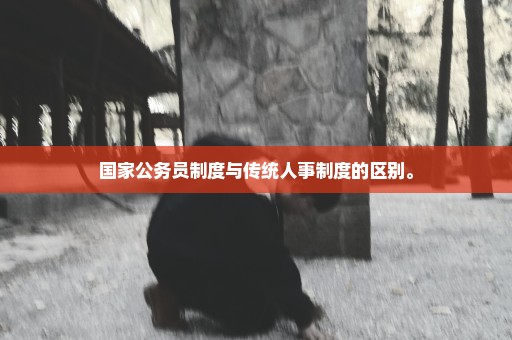 国家公务员制度与传统人事制度的区别。