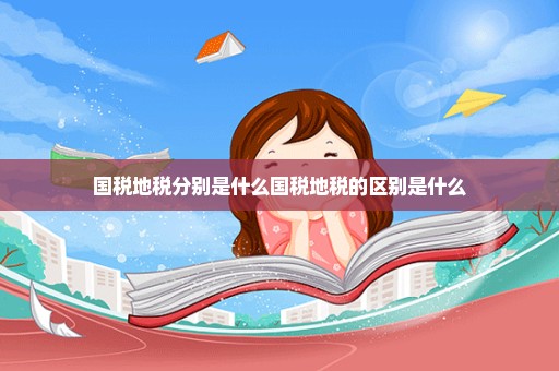 国税地税分别是什么国税地税的区别是什么