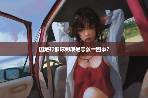 国足打假球到底是怎么一回事？
