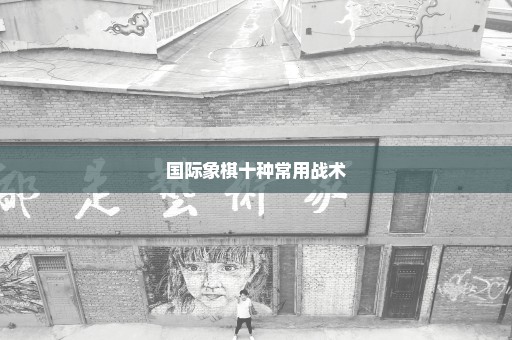 国际象棋十种常用战术