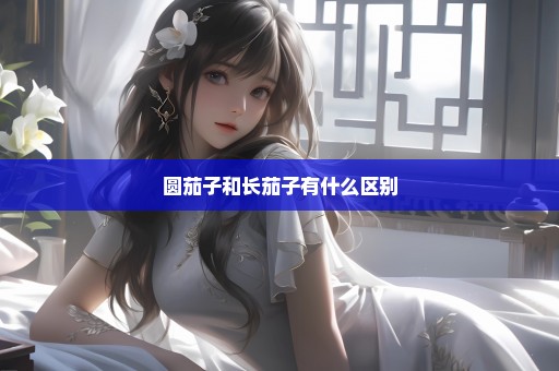 圆茄子和长茄子有什么区别