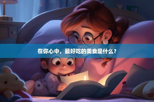 在你心中，最好吃的美食是什么？