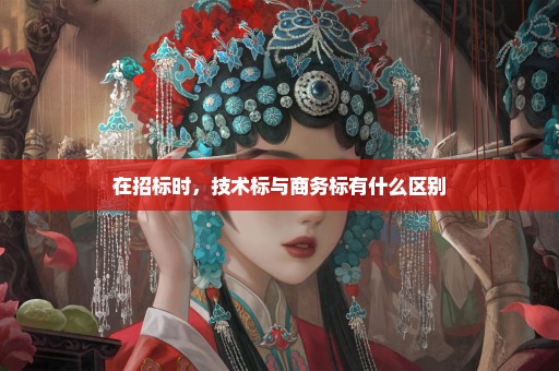 在招标时，技术标与商务标有什么区别