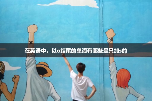 在英语中，以o结尾的单词有哪些是只加s的