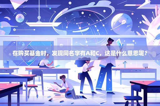 在购买基金时，发现同名字有A和C，这是什么意思呢？