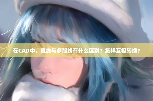在CAD中，直线与多段线有什么区别？怎样互相转换？