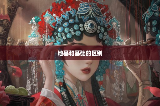 地基和基础的区别