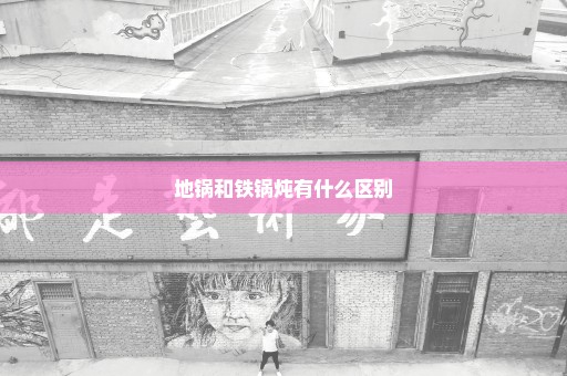 地锅和铁锅炖有什么区别