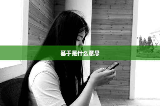 基于是什么意思