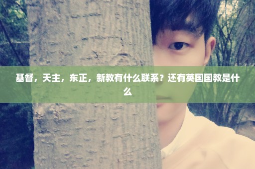 基督，天主，东正，新教有什么联系？还有英国国教是什么