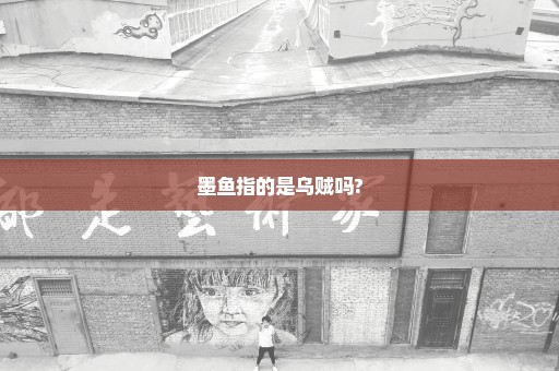 墨鱼指的是乌贼吗?
