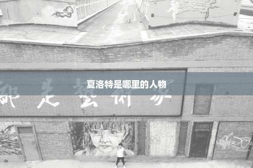 夏洛特是哪里的人物