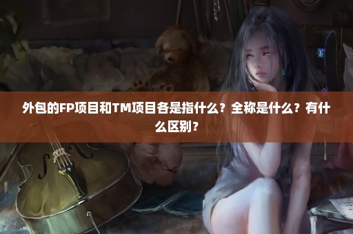 外包的FP项目和TM项目各是指什么？全称是什么？有什么区别？