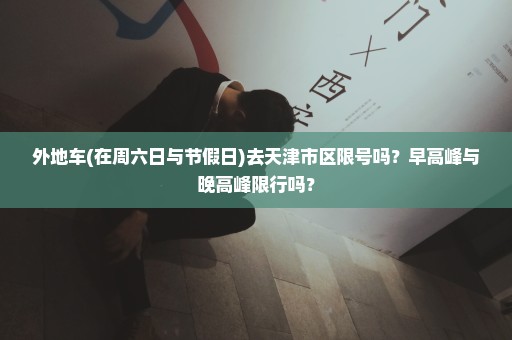 外地车(在周六日与节假日)去天津市区限号吗？早高峰与晚高峰限行吗？