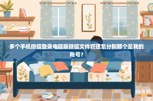 多个手机微信登录电脑版微信文件管理怎分别那个是我的帐号？