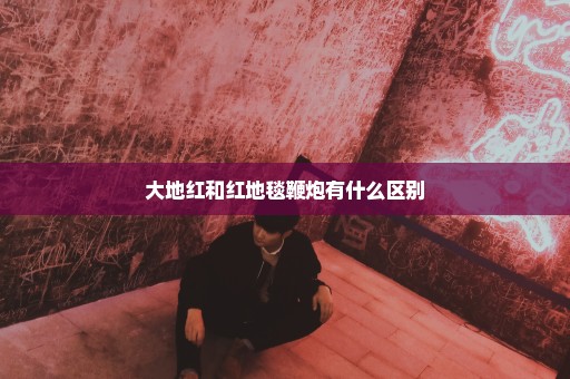 大地红和红地毯鞭炮有什么区别