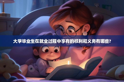 大学毕业生在就业过程中享有的权利和义务有哪些?