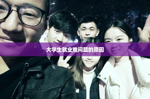 大学生就业难问题的原因