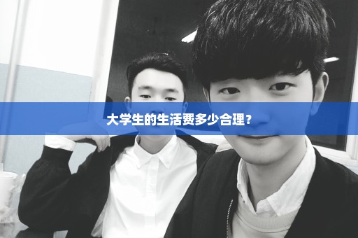 大学生的生活费多少合理？