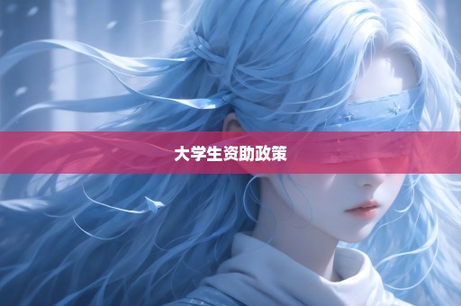 大学生资助政策