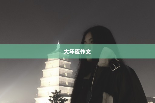 大年夜作文