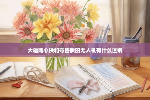 大疆随心换和零售版的无人机有什么区别