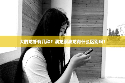 大的龙虾有几种？澳龙跟波龙有什么区别吗？
