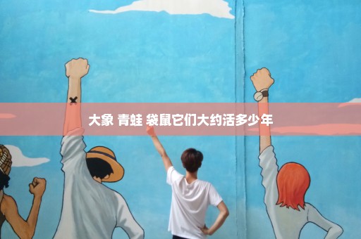 大象 青蛙 袋鼠它们大约活多少年