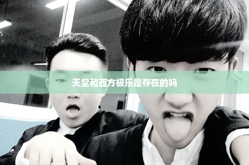 天堂和西方极乐是存在的吗