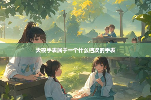 天梭手表属于一个什么档次的手表