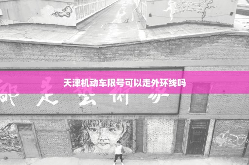天津机动车限号可以走外环线吗
