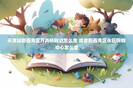 天津站到西青区万卉桥附近怎么走 或者到西青区永旺购物中心怎么走