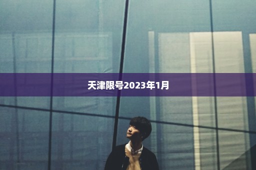 天津限号2023年1月