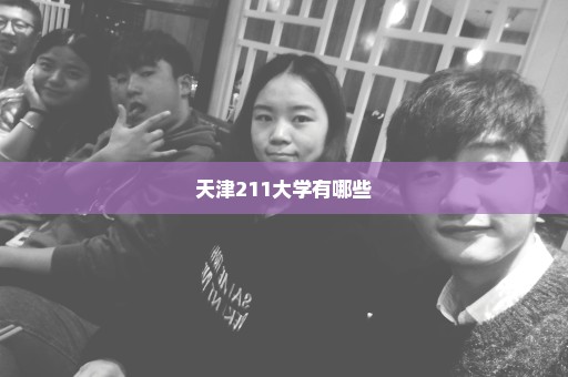 天津211大学有哪些