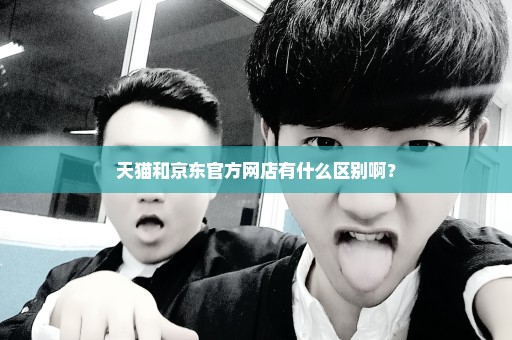天猫和京东官方网店有什么区别啊？