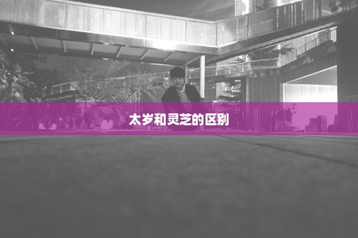 太岁和灵芝的区别