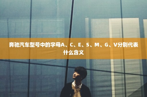 奔驰汽车型号中的字母A、C、E、S、M、G、V分别代表什么含义