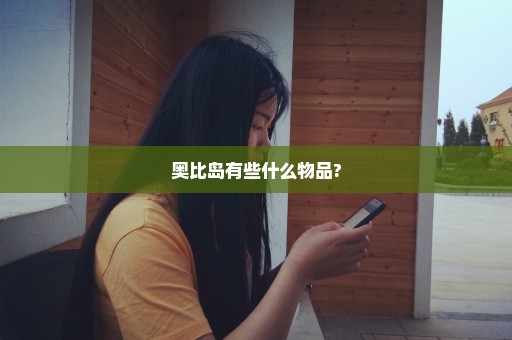 奥比岛有些什么物品?