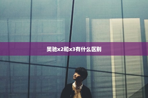 奥驰x2和x3有什么区别