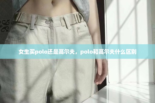 女生买polo还是高尔夫，polo和高尔夫什么区别