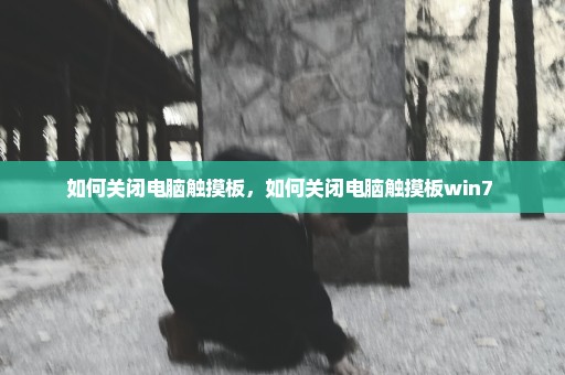如何关闭电脑触摸板，如何关闭电脑触摸板win7 